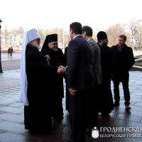 21 февраля 2014 года. Митрополит Павел встретился с представителями областной администрации
