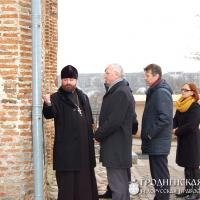 27 февраля 2014 года. Министр культуры посетил гродненский Борисо-Глебский (Коложский) храм