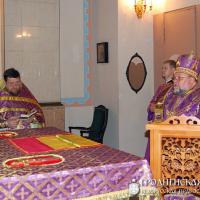 16 марта 2014 года. Архиепископ Артемий совершил литургию в кафедральном соборе города Гродно