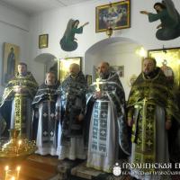 2 апреля 2014 года. Соборное богослужение духовенства Берестовицкого благочиния