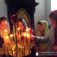 6 апреля 2014 года. Воспитанники детского дома посетили храм в честь Собора Всех Белорусских Святых города Гродно