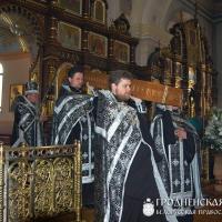 18 апреля 2014 года. Архиепископ Артемий совершил утреню Великой субботы с чином погребения