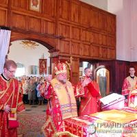 21 апреля 2014 года. В понедельник Светлой седмицы Владыка Артмий совершил литургию во Владимирской церкви Гродно
