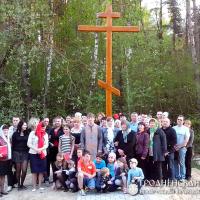 23 апреля 2014 года. Установлен поклонный крест в микрорайоне Погораны-Кошевники