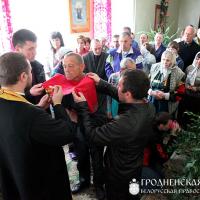 28 апреля 2014 года. Пасхальный молебен в Мурованском доме-интернате