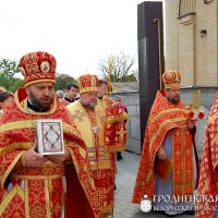 3 мая 2014 года. Архиерейское богослужение в храме в честь Собора Всех Белорусских Святых