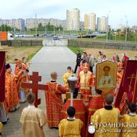 3 мая 2014 года. Архиерейское богослужение в храме в честь Собора Всех Белорусских Святых