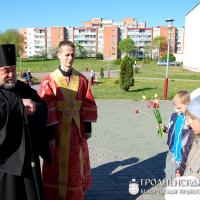 4 мая 2014 года. Архиепископ Артемий совершил литургию в кафедральном соборе Волковыска