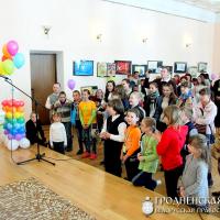 4 мая 2014 года. Открытие II-ой выставки детского творчества «Пасхальная радуга»