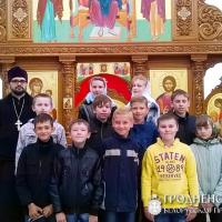 6 мая 2014 года. Школьники посетили храм Собора Всех Белорусских Святых города Гродно