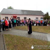 8 мая 2014 года. Священник принял участие в торжественных мероприятиях, посвященных 69-й годовщине Победы в деревне Подороск