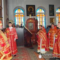 16 мая 2014 года. Архиерейское богослужение во Владимирской церкви города Гродно