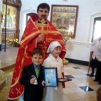 18 мая 2014 года. Первая исповедь для детей в храме святителя Николая Архиерейского Подворья
