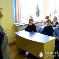 22 мая 2014 года иерей Дмитрий Левчук посетил ГУО «Средняя школа №38 г.Гродно»