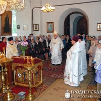 29 мая 2014 года. В день Вознесения Господня архиепископ Артемий совершил литургию в храме святой праведной Анны деревни Мижеричи