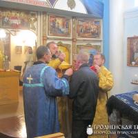 4 июня 2014 года. Соборное богослужение в Волковысской колонии