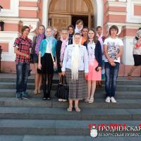 17 июня 2014 года. Учащиеся воскресной школы храма деревни Малая Берестовица посетили Гродно