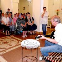 6 июля 2014 года. Выступление барда Сергея Герасимовича в храме святителя Луки