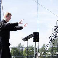 13 июля 2014 года. Хор священнослужителей Гродненской епархии принял участие в праздничном концерте