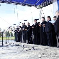 13 июля 2014 года. Хор священнослужителей Гродненской епархии принял участие в праздничном концерте