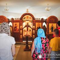 19 июля 2014 года. Божественная литургия в домовом храме в честь Святителя Кирилла Туровского