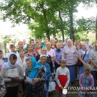 16 августа 2014 года. Освящение часовни в честь младенца Гавриила Белостокского в деревне Рыбница