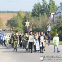 13 сентября 2014 года. Крестный ход, посвященный 100-летию чудесного явления Богородицы в Августовских лесах
