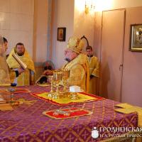 28 сентября 2014 года. Архиепископ Артемий совершил хиротонию в кафедральном соборе города Гродно