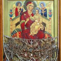 Икона Пресвятой Богородицы «Всецарица» в храме Архистратига Михаила деревни Сынковичи
