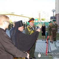 3 октября 2014 года. Архиепископ Артемий освятил здание новой казармы Гродненской пограничной группы