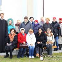19 октября 2014 года. Студенты Академии Музыки посетили храм Святой Троицы городского поселка Зельва
