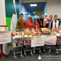 24 декабря 2014 года. Первая благотворительная акция по сбору подарков для детей инвалидов в городе Волковыске