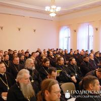 25 декабря 2014 года. Общее собрание духовенства Гродненской епархии