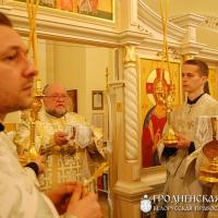 11 января 2015 года. Архиепископ Артемий совершил литургию в больничном храме святителя Луки