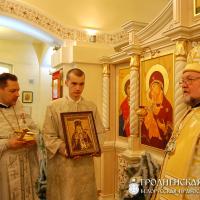 11 января 2015 года. Архиепископ Артемий совершил литургию в больничном храме святителя Луки