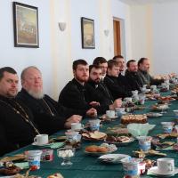 17 февраля 2015 года. В Волковыске состоялась встреча руководства района со священнослужителями православной и католической конфессий