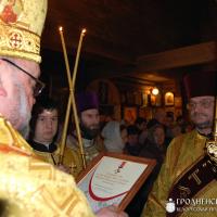Архиепископ Артемий совершил литургию в храме в честь Усекновения Главы Иоанна Предтечи