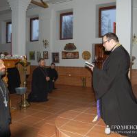 26 февраля 2015 года. Архиепископ Артемий посетил Коложский приход и совершил чтение Великого покаянного канона