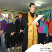 9 марта 2015 года. Клирики города Щучина совершили богослужение в часовне интерната в деревне Красная