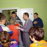 9 марта 2015 года. Клирики города Щучина совершили богослужение в часовне интерната в деревне Красная