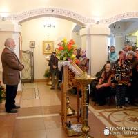15 марта 2015 года. В храме святителя Луки открылась фотовыставка из Санкт-Петербурга