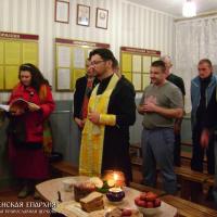 11 апреля 2015 года. Священник посетил посетил исправительное учреждение открытого типа №26 в деревне Гиновичи