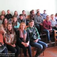 22 апреля 2015 года. Помощник руководителя миссионерско-катехизаторского отдела провела встречу со студентами Гродненского колледжа искусств
