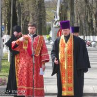 22 апреля 2015 года. В городе Свислочь состоялась встреча III-го Всебелорусского Крестного хода «Церковь и Армия»