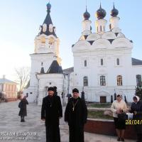 25 апреля 2015 года. Прихожане храма агрогородка Массоляны совершили паломничество в Дивеево