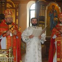 10 мая 2015 года. В неделю о самаряныне архиепископ Артемий совершил литургию и хиротонию в кафедральном соборе Гродно