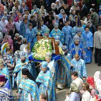20 мая 2015 года. Паломники из Щучина приняли участие в торжествах в честь Жировичской иконы Божией Матери