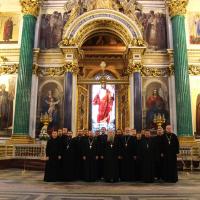 4 июня 2015 года. Хор духовенства Гродненской епархии выступил с концертом в Александро-Невской Лавре Санкт-Петербурга