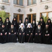 6 июня 2015 года. Архиепископ Артемий принял участие в заседании Синода Белорусской Православной Церкви