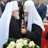 20 июня 2015 года. Святейший Патриарх Кирилл прибыл в Минск